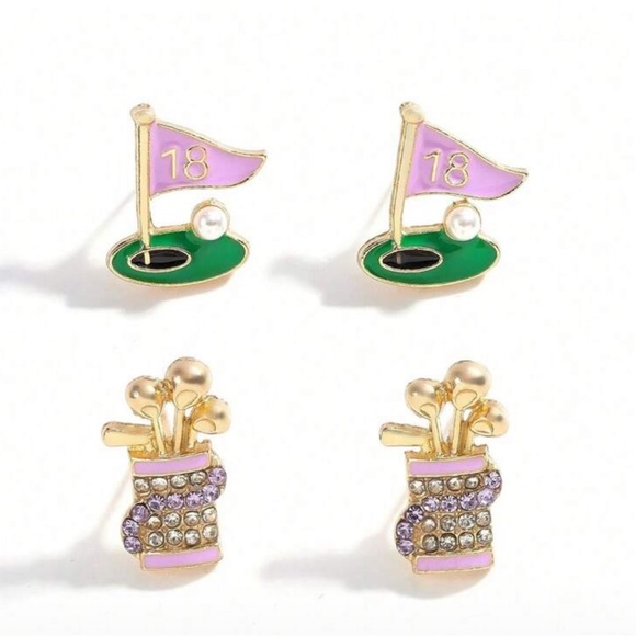 A+ Boutique Jewelry - ⛳️ Golf Earrings ⛳️